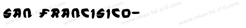 San Francisico字体转换